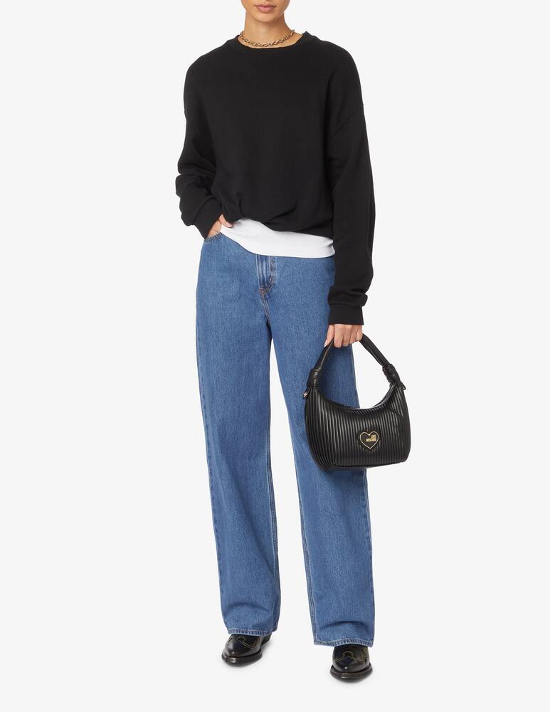 rinascente Love Moschino Pleated hobo mini bag