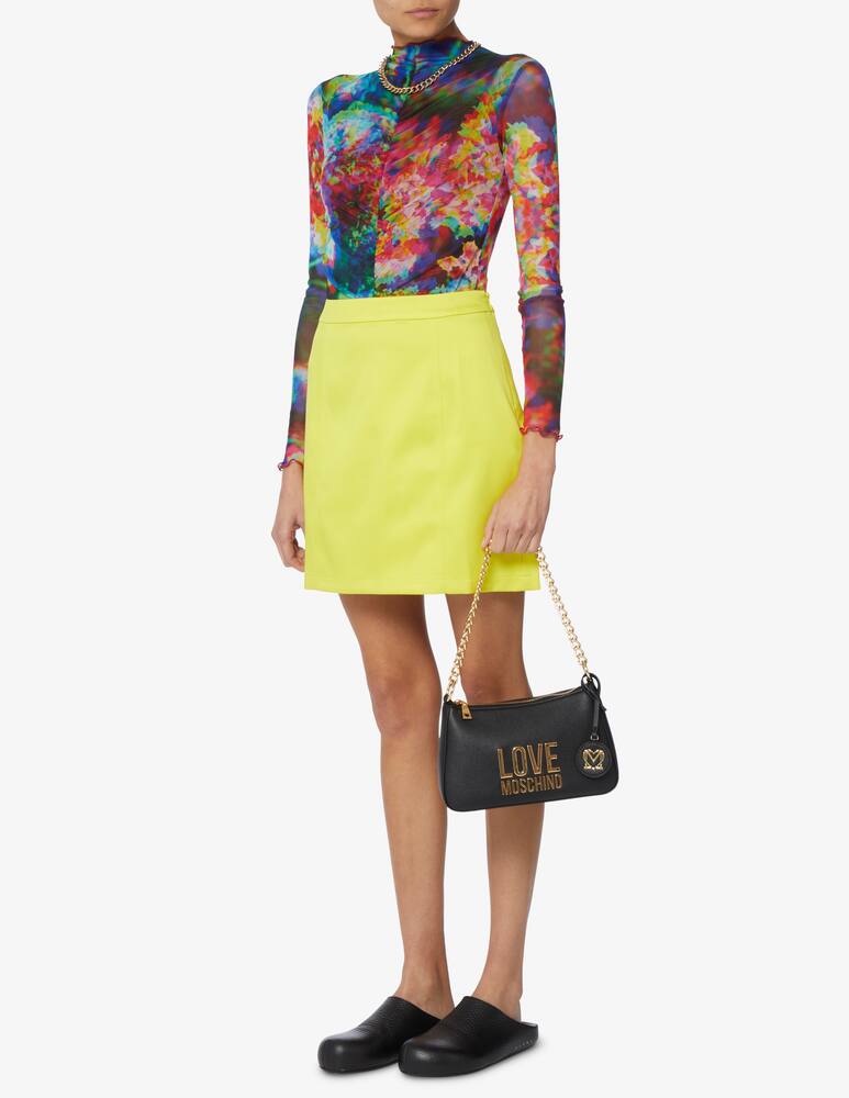 rinascente Love Moschino Borsa a mezzaluna scritta