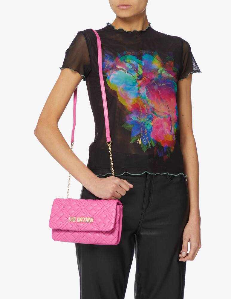 rinascente Love Moschino Smart daily quilted crossbody bag