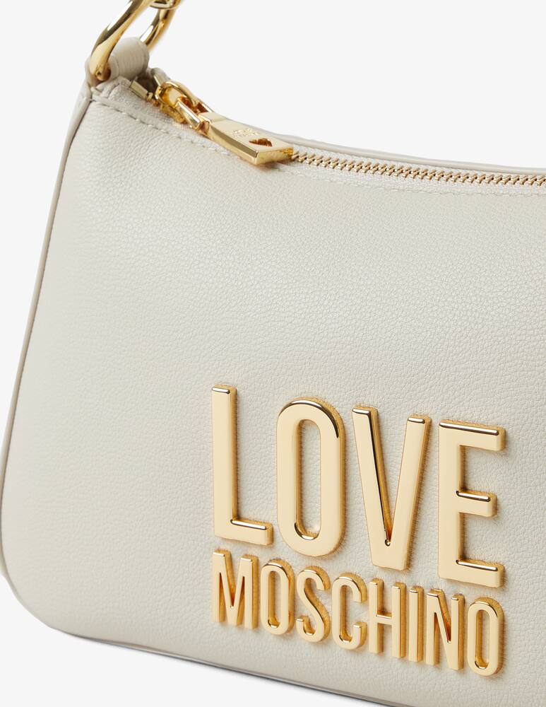rinascente Love Moschino Borsa a mezzaluna scritta