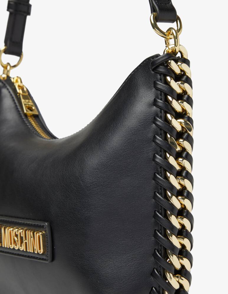 rinascente Love Moschino Borsa hobo S con catena