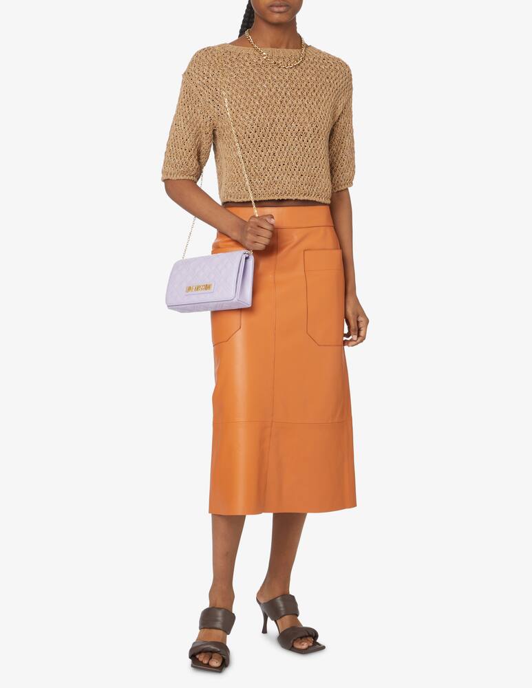 rinascente Love Moschino Smart daily flap quilted bag