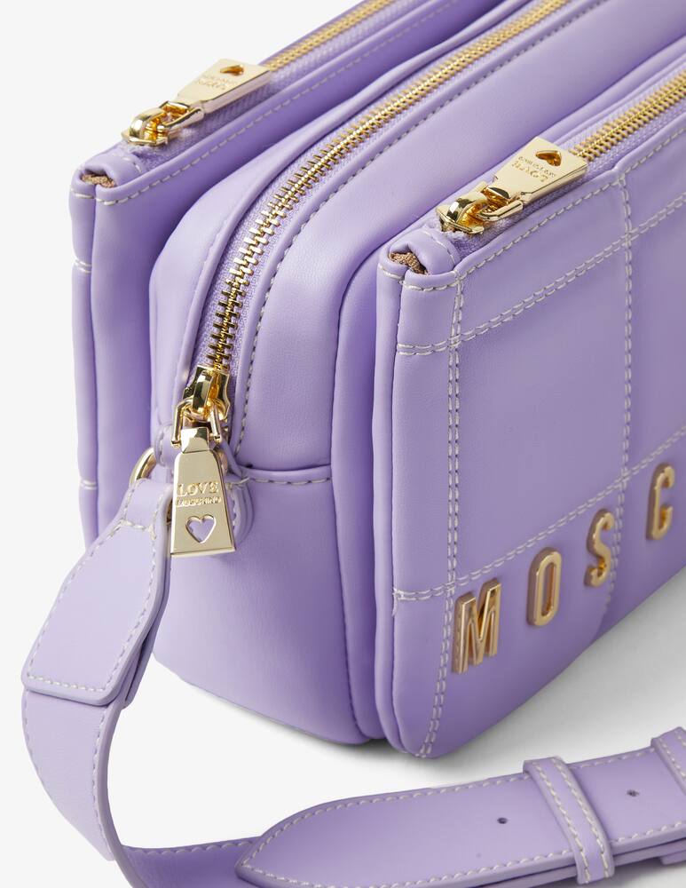 rinascente Love Moschino Borsa fotografica trapuntata ricamata