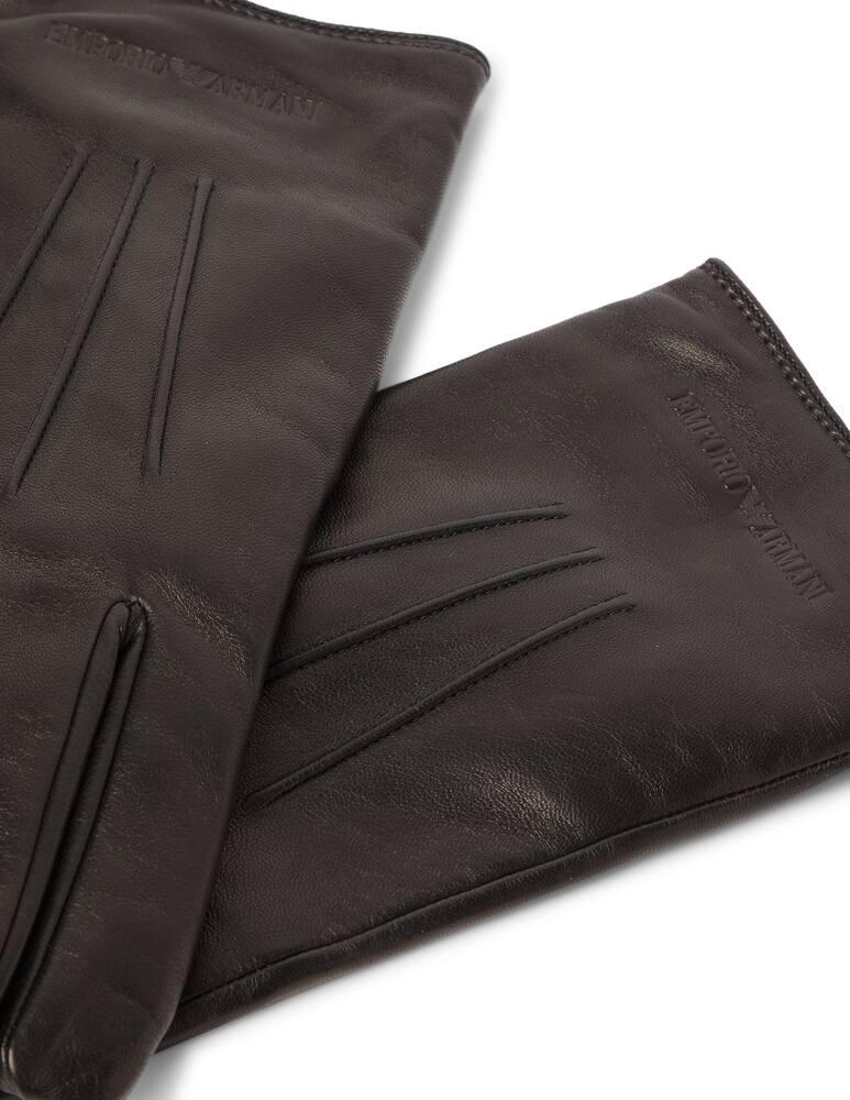 rinascente Emporio Armani Leather gloves