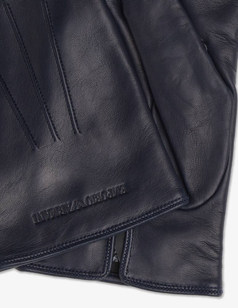 Emporio Armani Guanti di pelle - Nero - immagine 2 Emporio Armani Guanti di pelle - Nero - immagine 2
