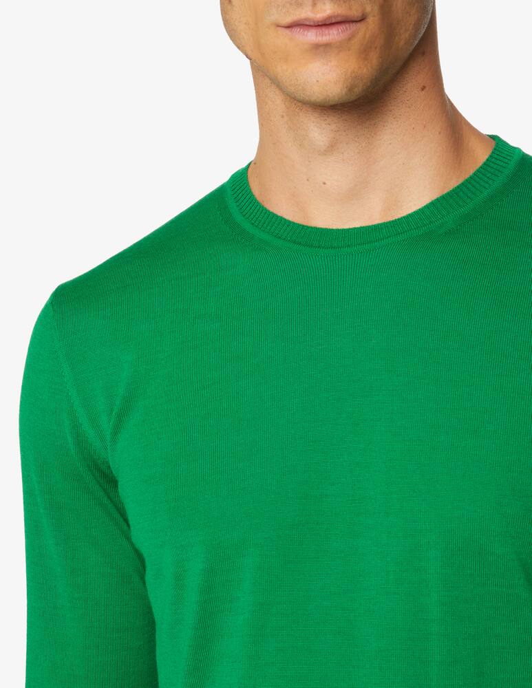 rinascente Emporio Armani Crewneck wool jumper - green