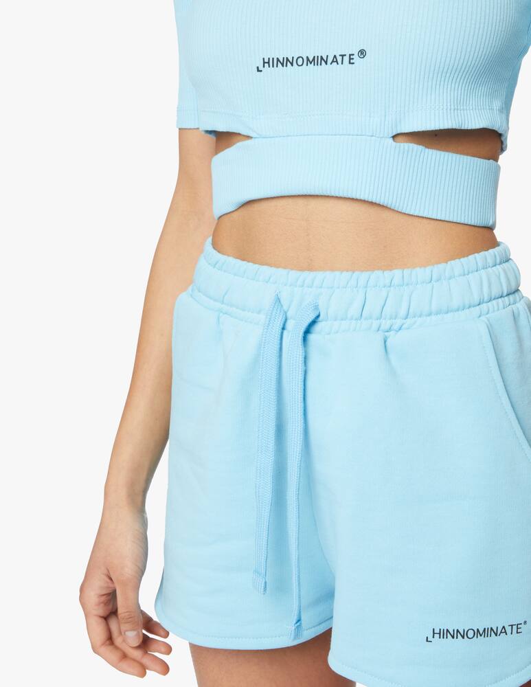 rinascente HINNOMINATE Cotton t-shirt with print - light blue