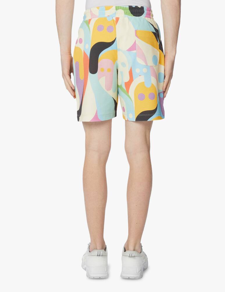 rinascente Pharmacy Industry Piquet printed shorts - white