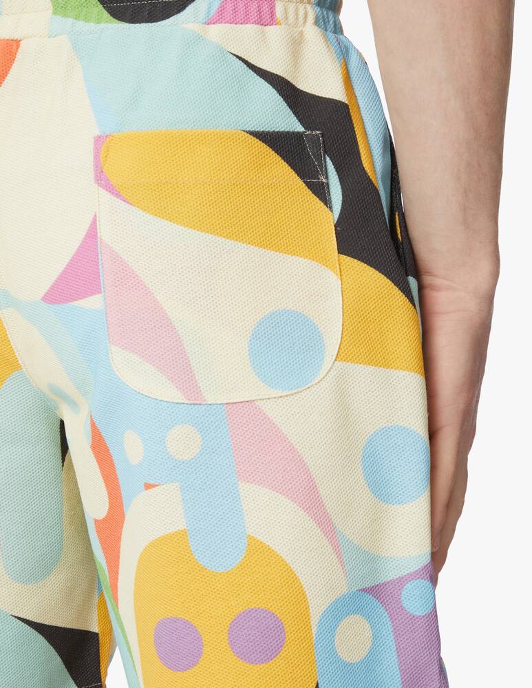 rinascente Pharmacy Industry Piquet printed shorts - white