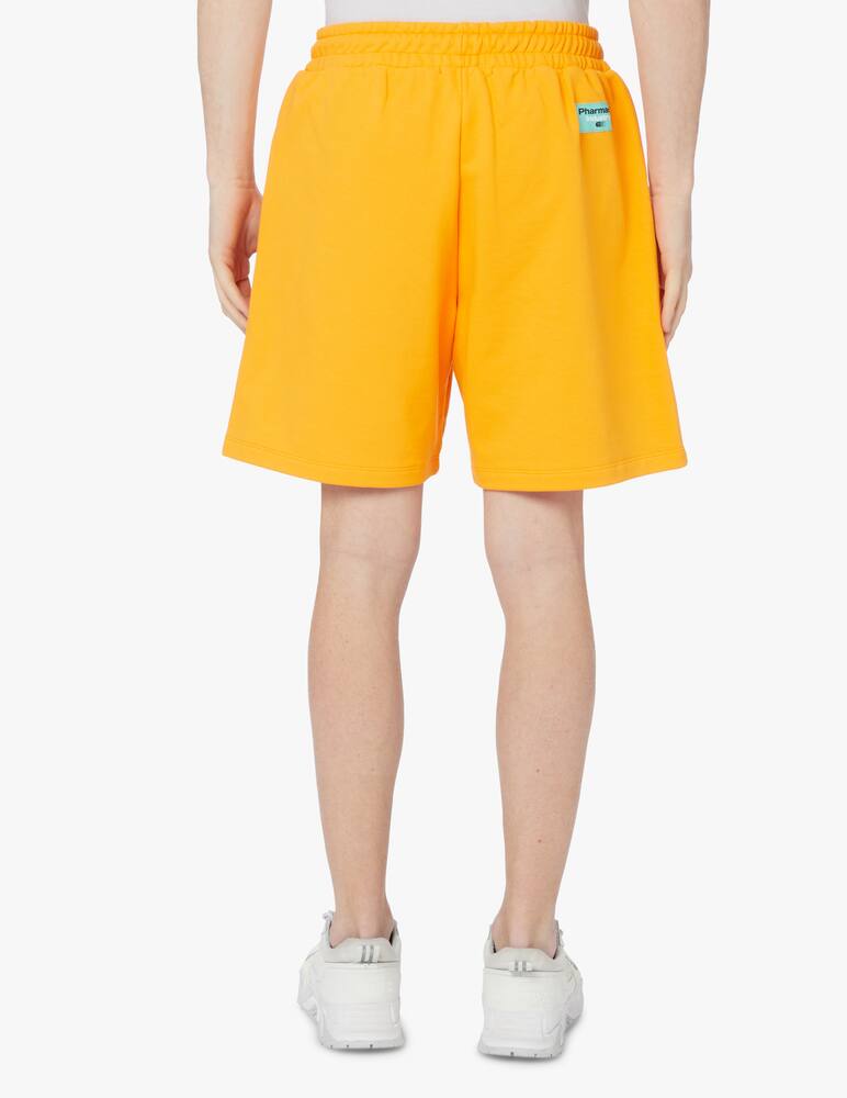 rinascente Pharmacy Industry Printed sweatshorts - yellow