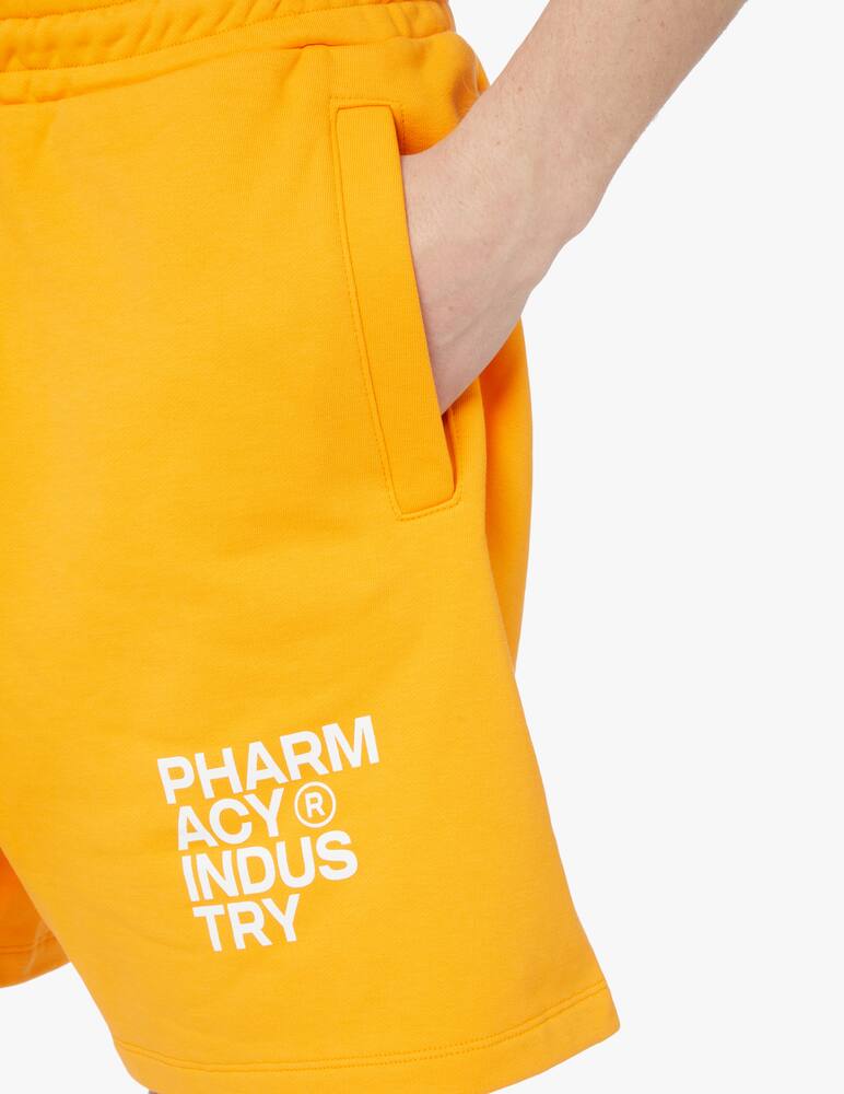 rinascente Pharmacy Industry Printed sweatshorts - yellow