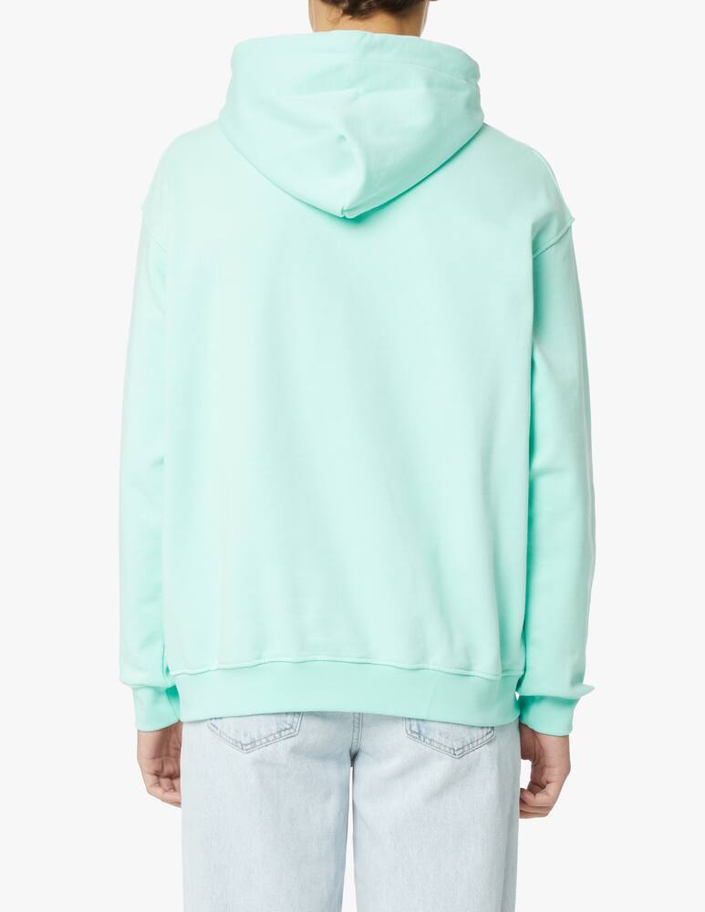 rinascente Pharmacy Industry Print & embroidery hoodie - green