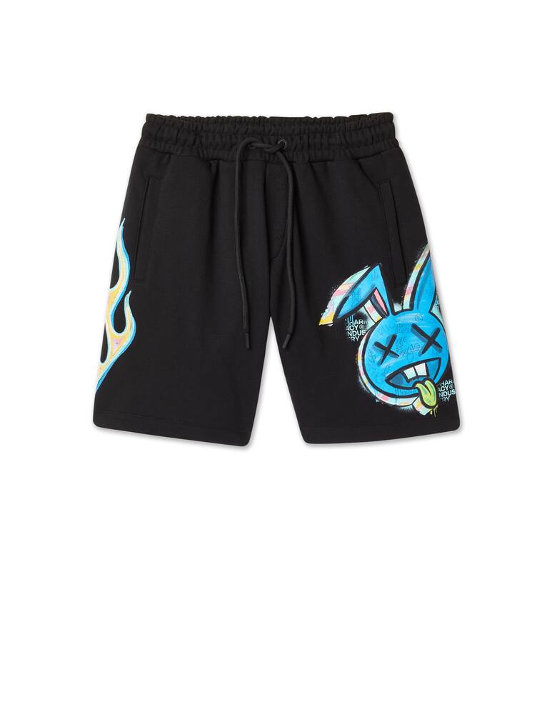 rinascente Pharmacy Industry Printed sweatshorts - black