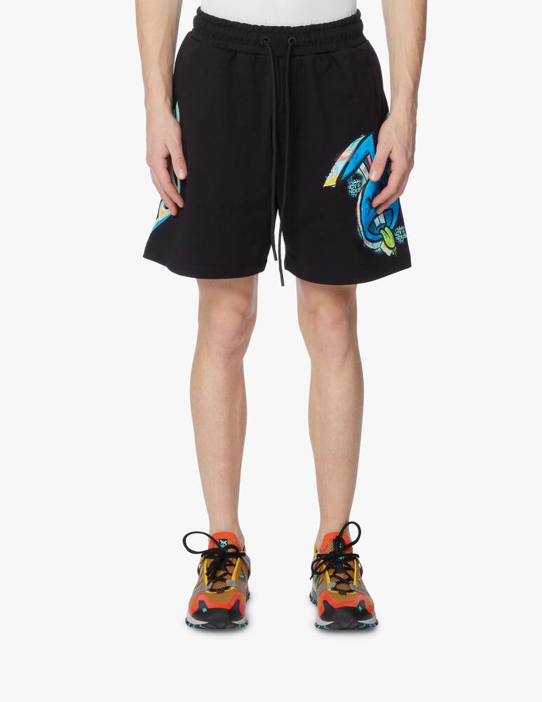 rinascente Pharmacy Industry Printed sweatshorts - black