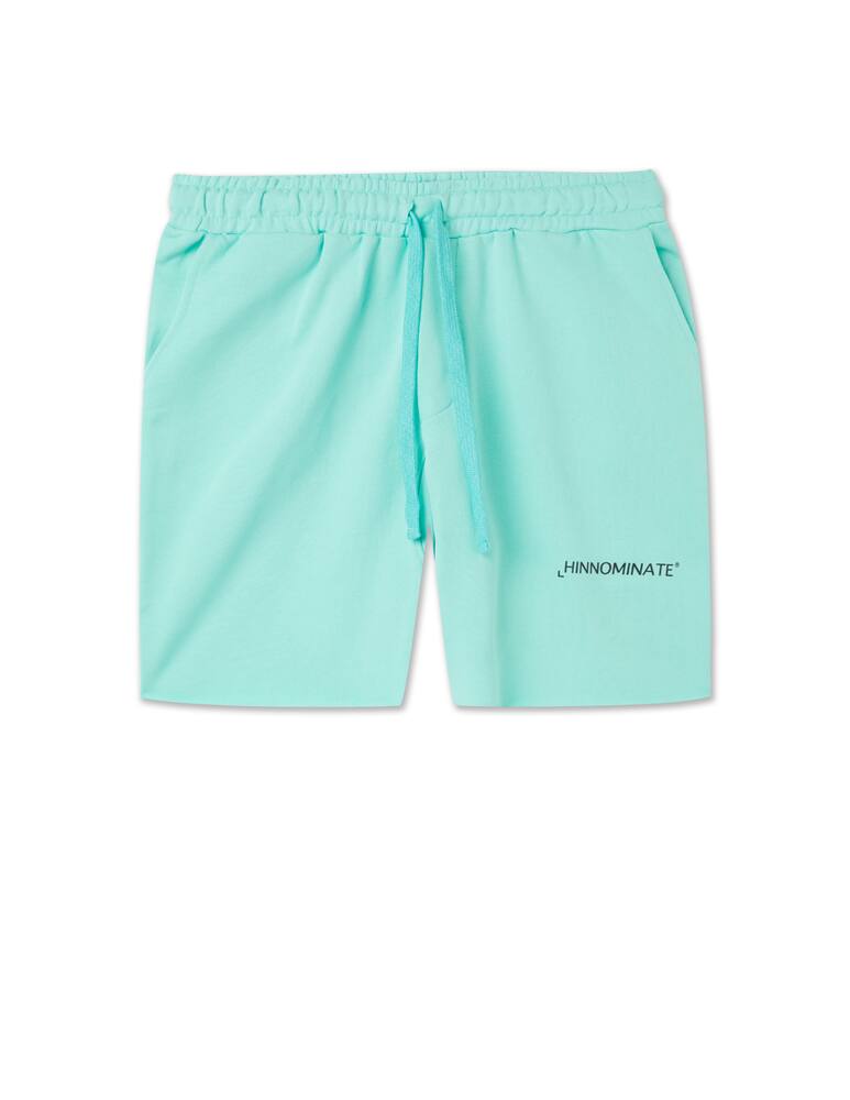 rinascente HINNOMINATE Raw cut sweatshorts - green