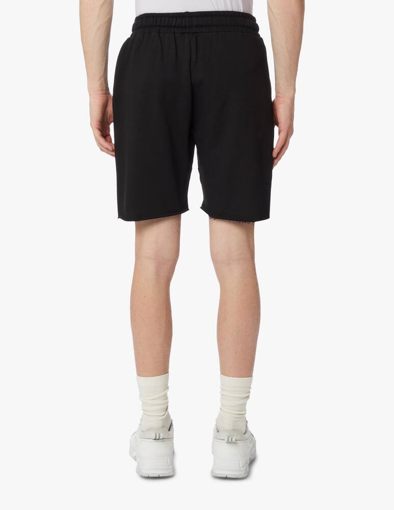 rinascente HINNOMINATE Raw cut sweatshorts - black