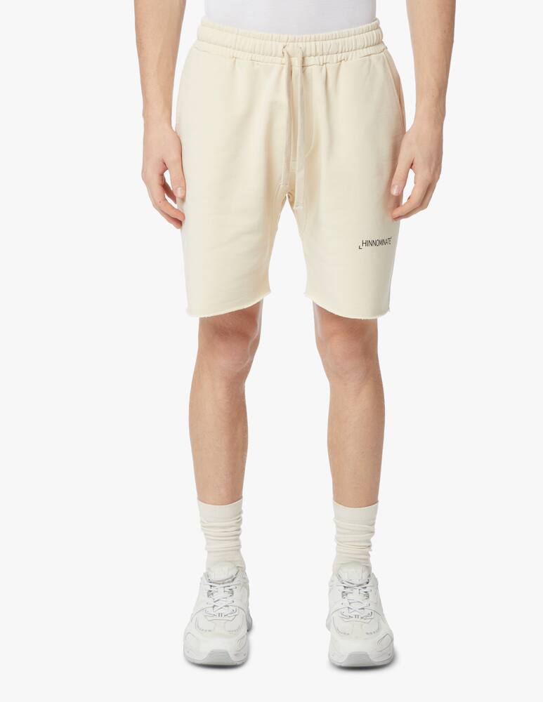 rinascente HINNOMINATE Bermuda felpa taglio vivo - beige