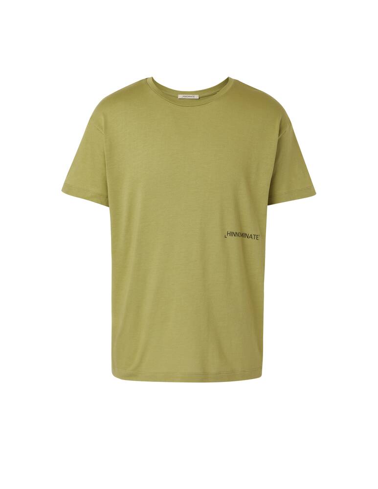 rinascente HINNOMINATE Maglietta girocollo loghino petto - verde