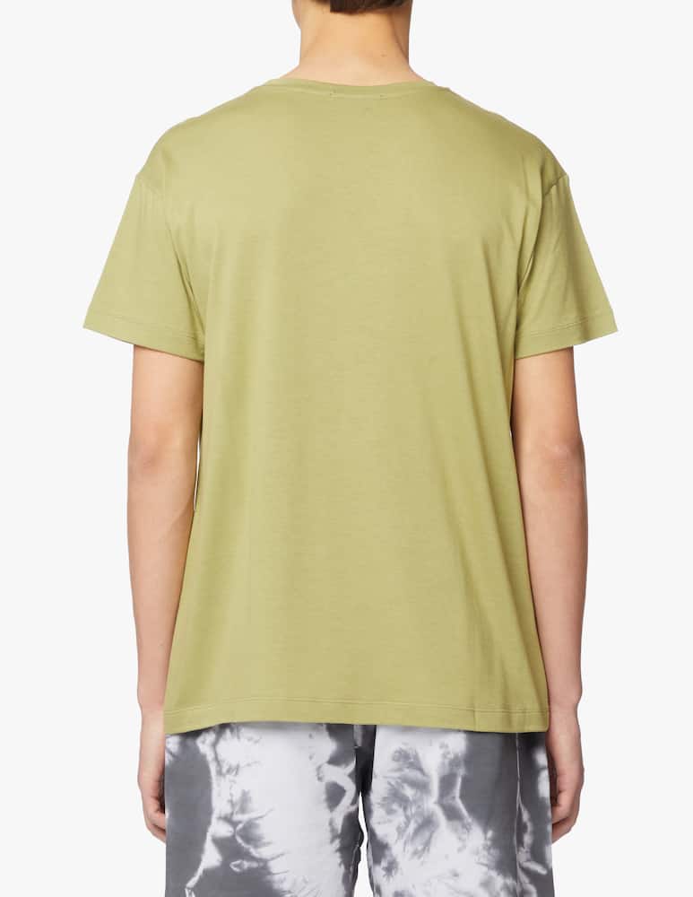 rinascente HINNOMINATE Maglietta girocollo loghino petto - verde