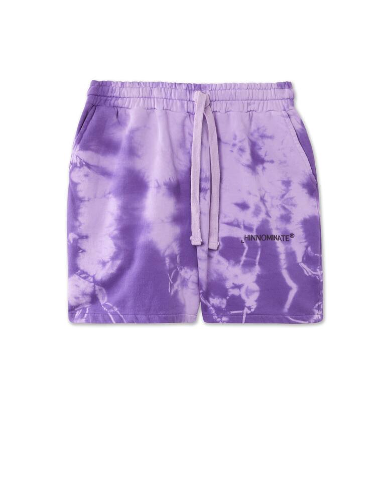rinascente HINNOMINATE Bermuda felpa taglio vivo - viola