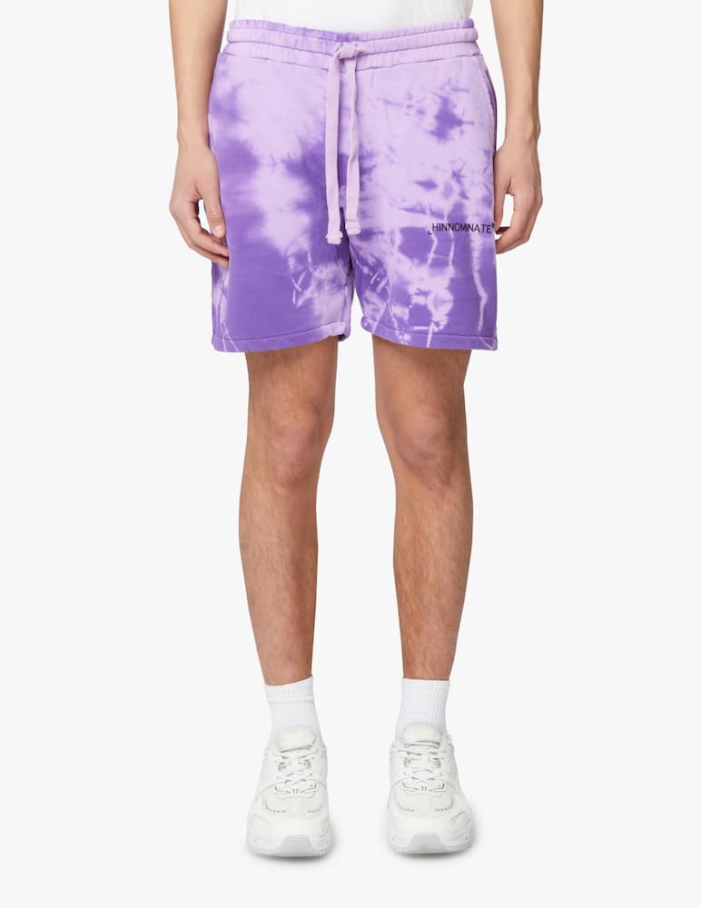 rinascente HINNOMINATE Bermuda felpa taglio vivo - viola