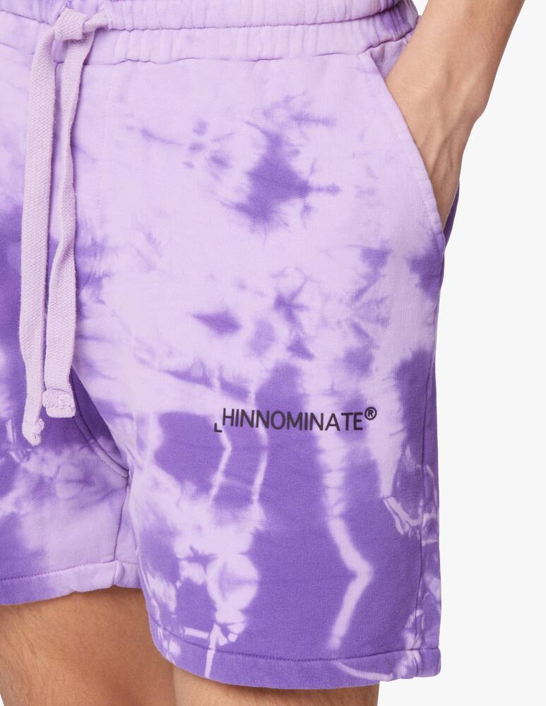 rinascente HINNOMINATE Bermuda felpa taglio vivo - viola