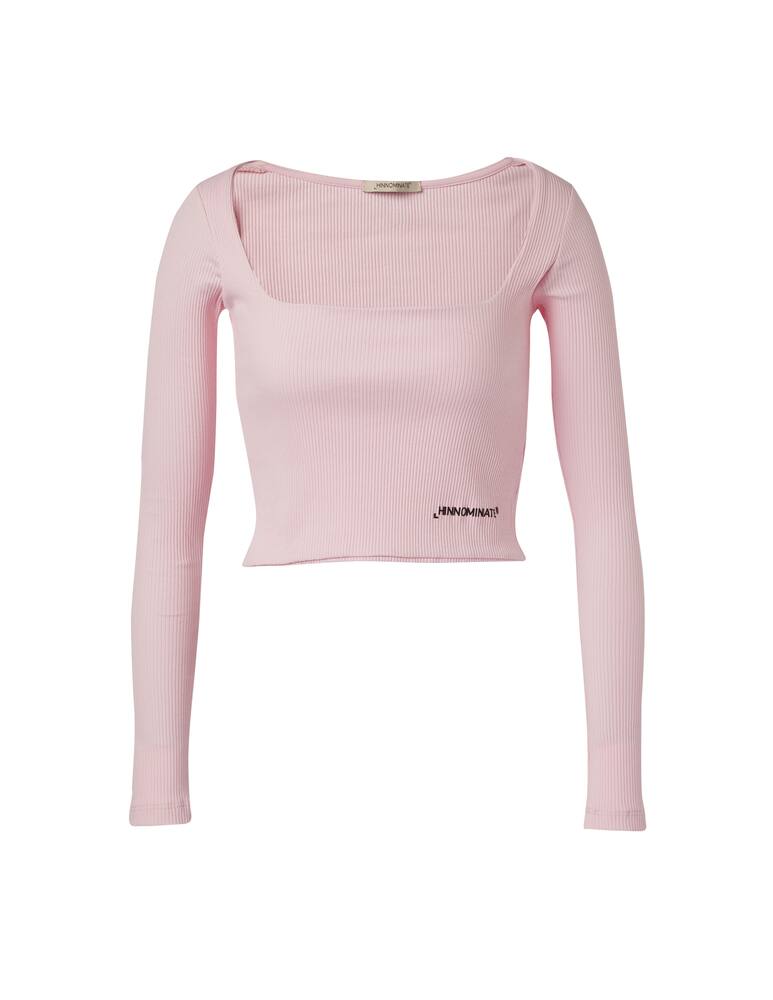 rinascente HINNOMINATE Top a manica lunga in cotone - rosa