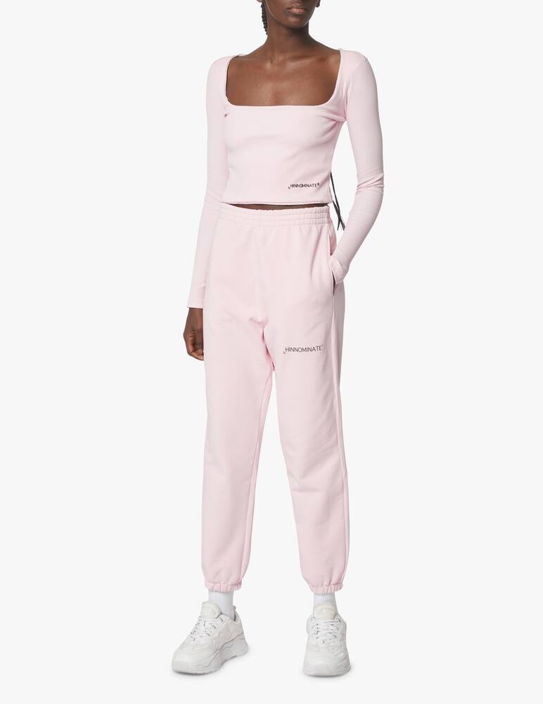 rinascente HINNOMINATE Top a manica lunga in cotone - rosa
