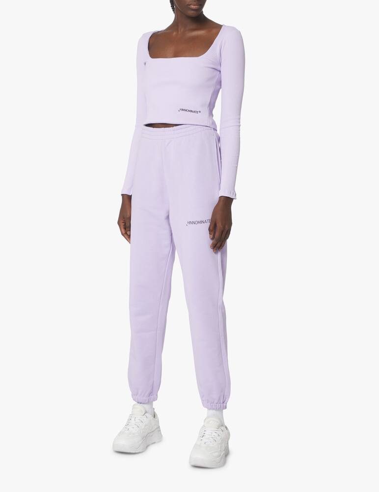 rinascente HINNOMINATE Cotton long sleeved top - lilac