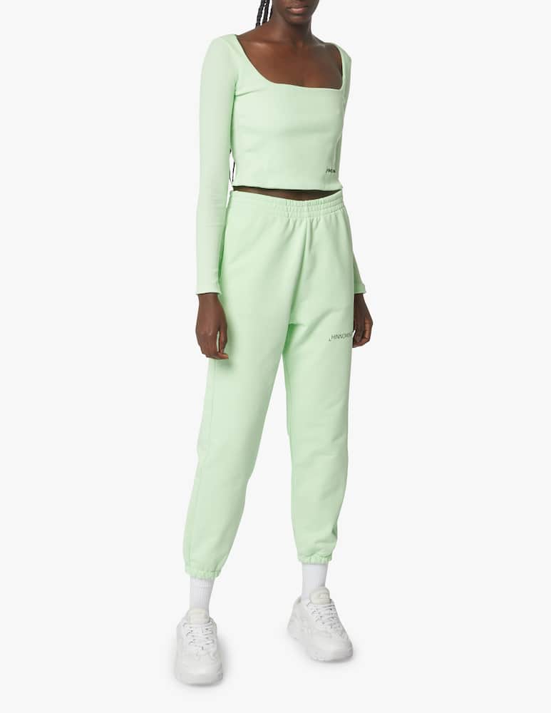 rinascente HINNOMINATE Cotton long sleeved top - green