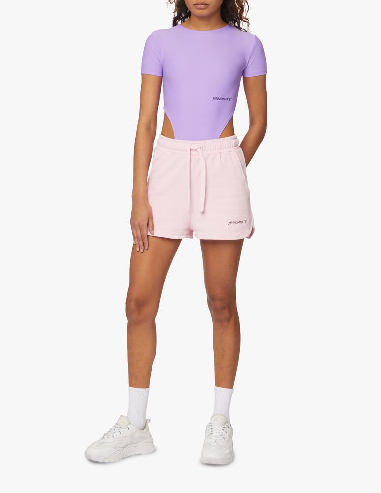 rinascente HINNOMINATE Body sgambato con stampa - lilla