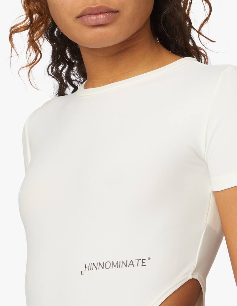 rinascente HINNOMINATE Bodysuit with print - white