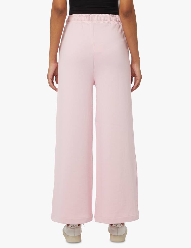 HINNOMINATE Pantalone a gamba larga e vita alta - rosa - immagine 3 HINNOMINATE Pantalone a gamba larga e vita alta - rosa - immagine 3