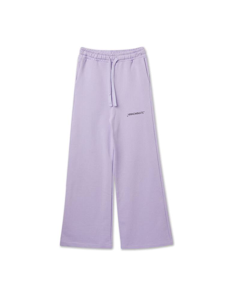 rinascente HINNOMINATE Pantalone a gamba larga e vita alta - lilla