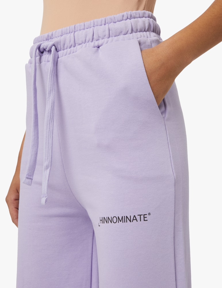 rinascente HINNOMINATE Pantalone a gamba larga e vita alta - lilla