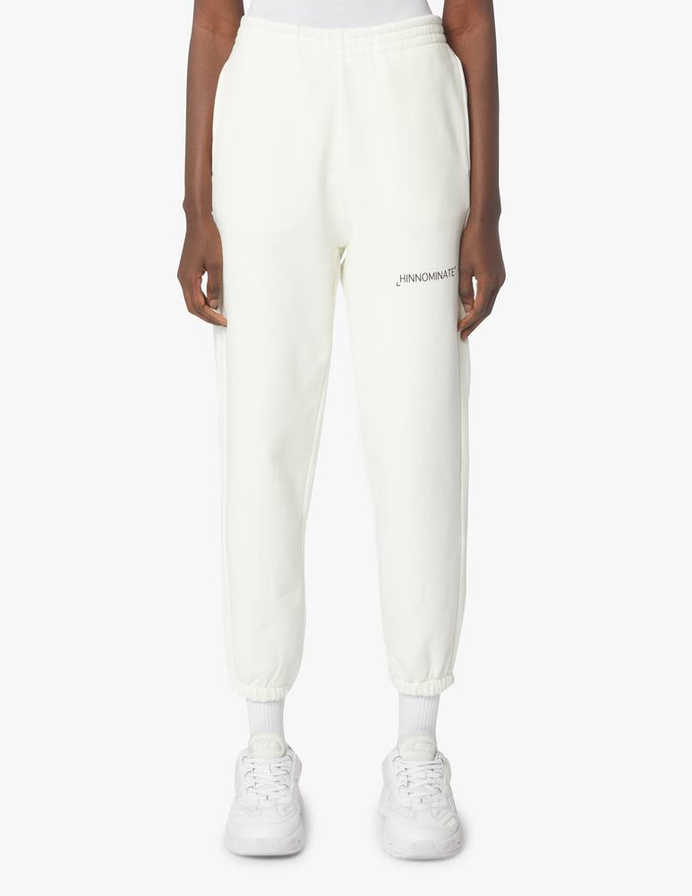 rinascente HINNOMINATE Pantalone in felpa con stampa - bianco