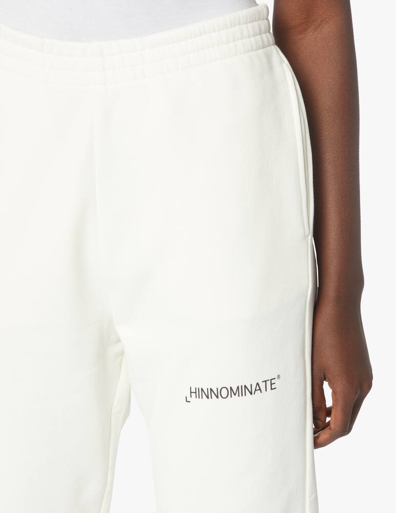 rinascente HINNOMINATE Pantalone in felpa con stampa - bianco