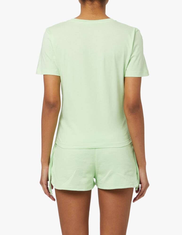 rinascente HINNOMINATE Cotton t-shirt with print - green