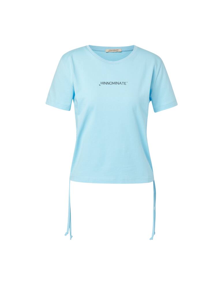 rinascente HINNOMINATE Cotton t-shirt with print - light blue
