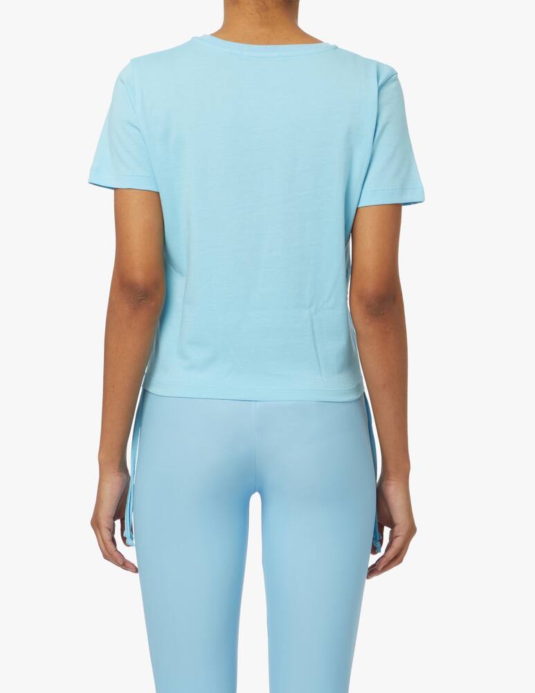 rinascente HINNOMINATE Cotton t-shirt with print - light blue