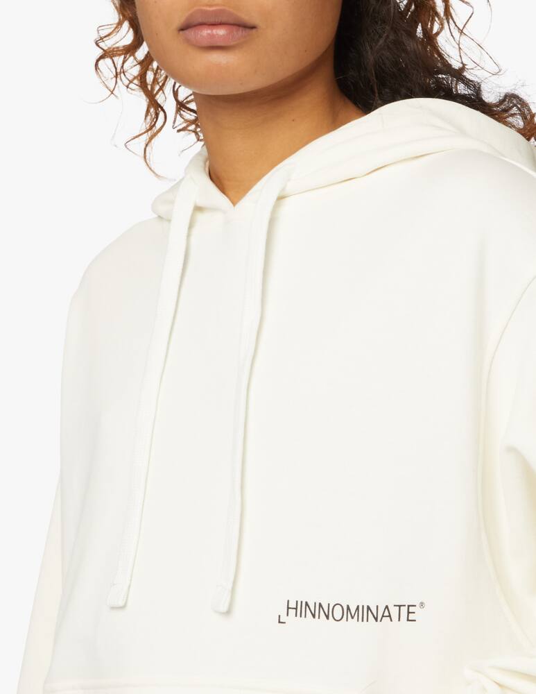 rinascente HINNOMINATE Cotton hoodie - white