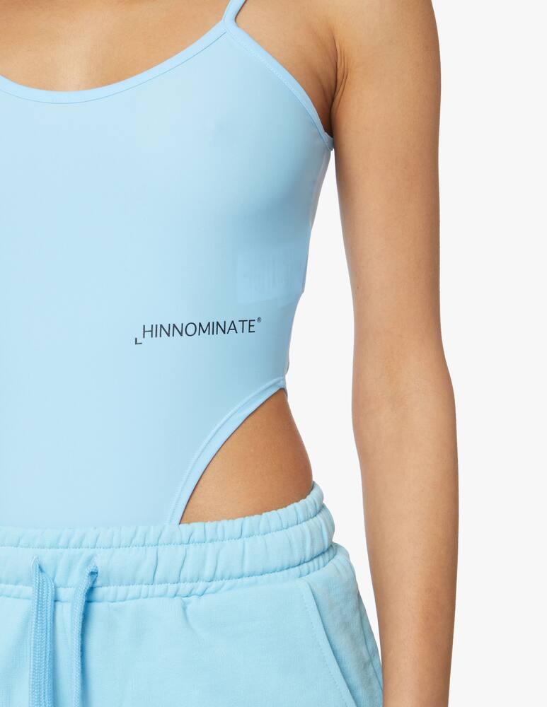 rinascente HINNOMINATE Body sgambato con stampa - azzurro