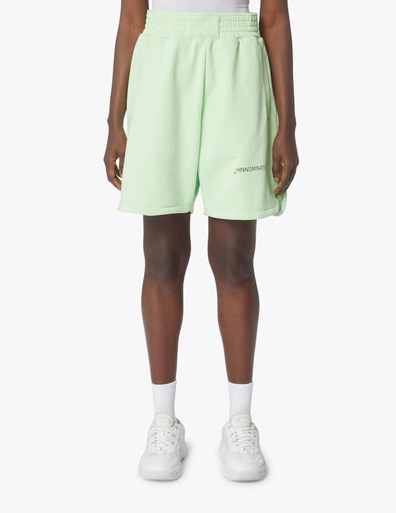 rinascente HINNOMINATE Cotton shorts with print - green