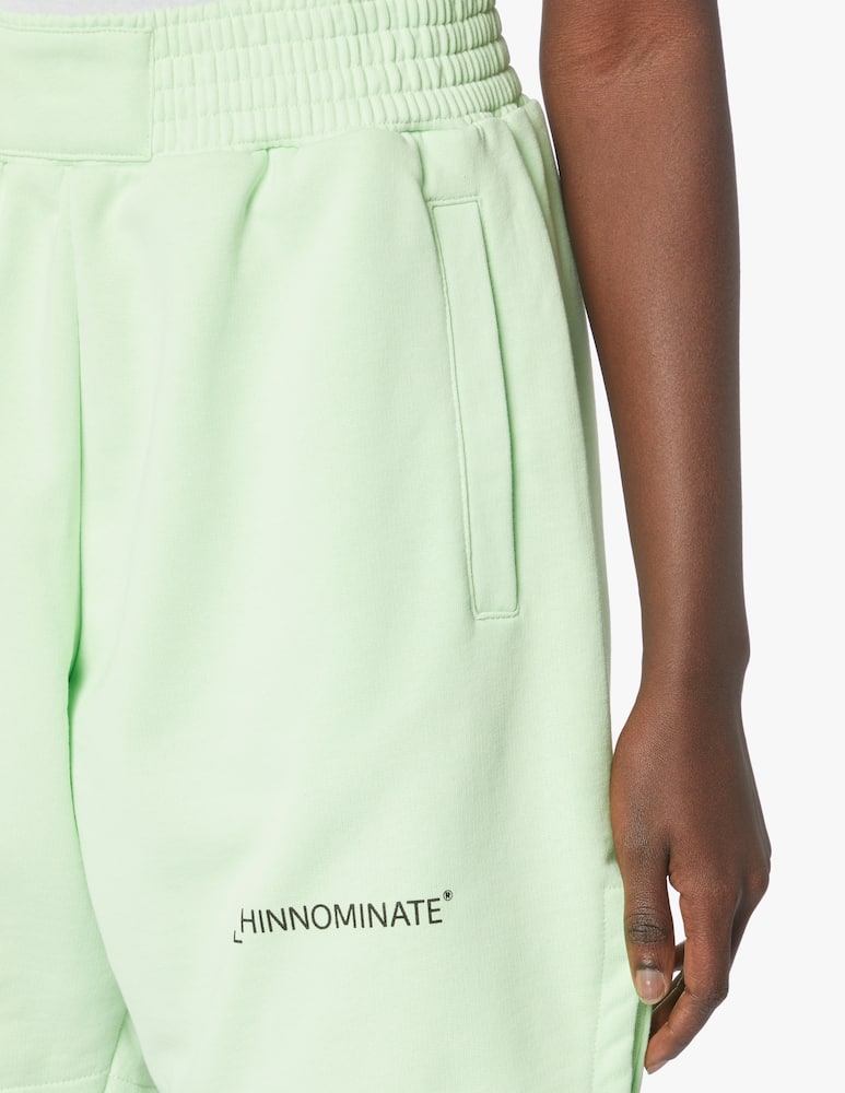 HINNOMINATE Cotton shorts with print - green - picture 5 HINNOMINATE Cotton shorts with print - green - picture 5