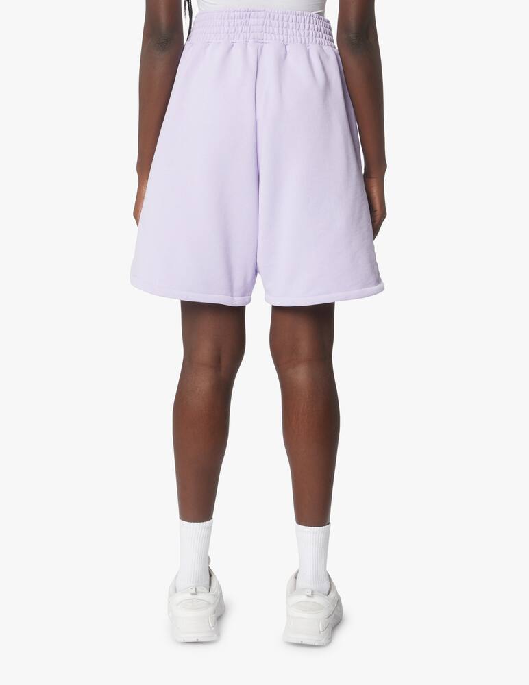 rinascente HINNOMINATE Pantaloni corti in cotone con stampa - lilla