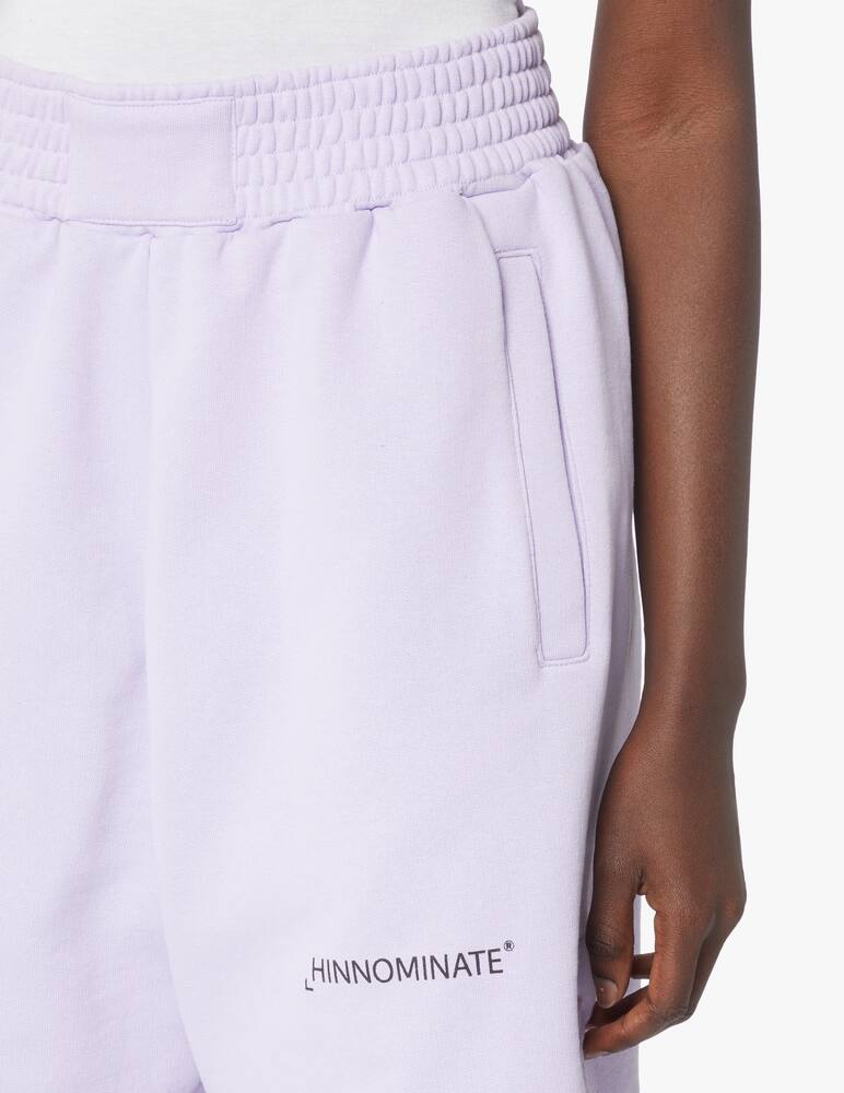 rinascente HINNOMINATE Pantaloni corti in cotone con stampa - lilla