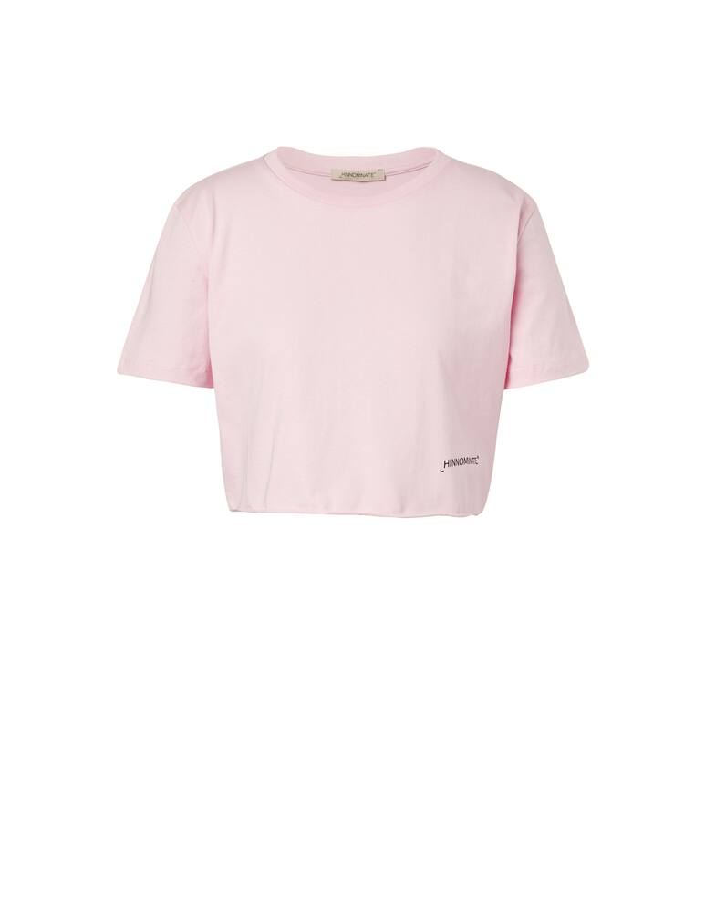rinascente HINNOMINATE T-shirt in cotone con stampa - rosa