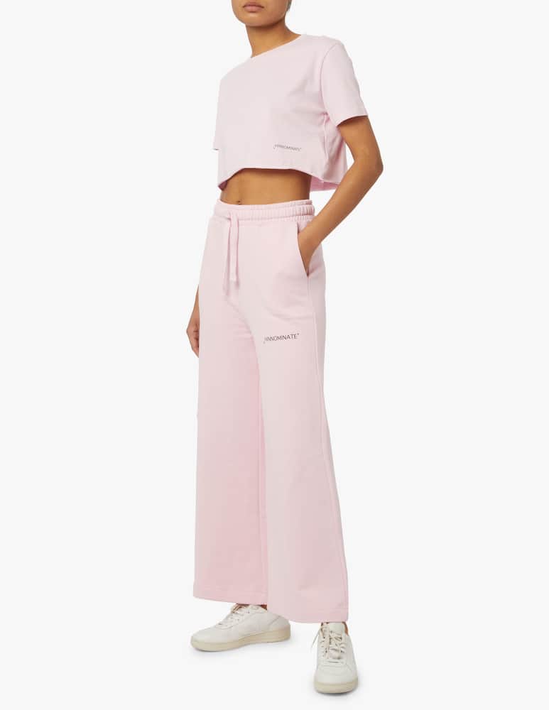 rinascente HINNOMINATE T-shirt in cotone con stampa - rosa