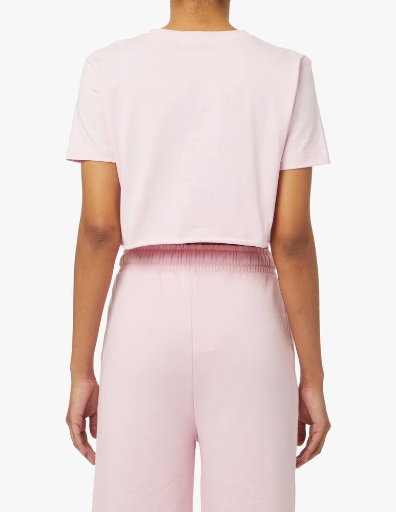 rinascente HINNOMINATE T-shirt in cotone con stampa - rosa