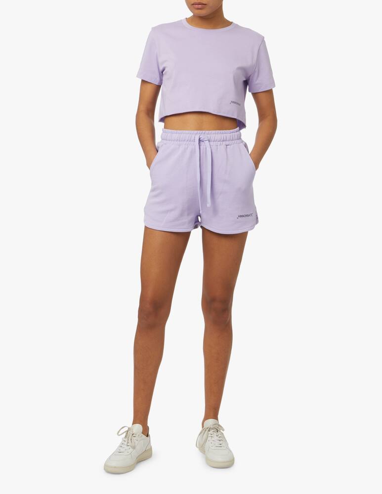 rinascente HINNOMINATE T-shirt in cotone con stampa - lilla